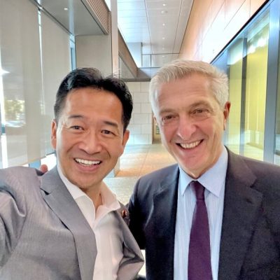 国連難民高等弁務官 のグランディ氏と懇談。
