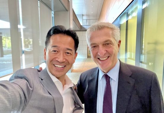 国連難民高等弁務官 のグランディ氏と懇談。